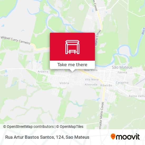 Rua Artur Bastos Santos, 124 map