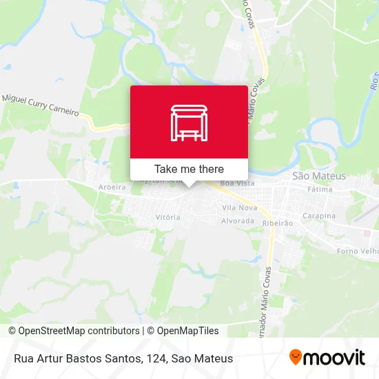 Rua Artur Bastos Santos, 124 map