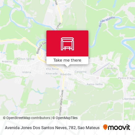 Avenida Jones Dos Santos Neves, 782 map
