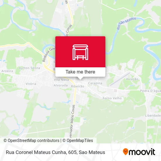Rua Coronel Mateus Cunha, 605 map