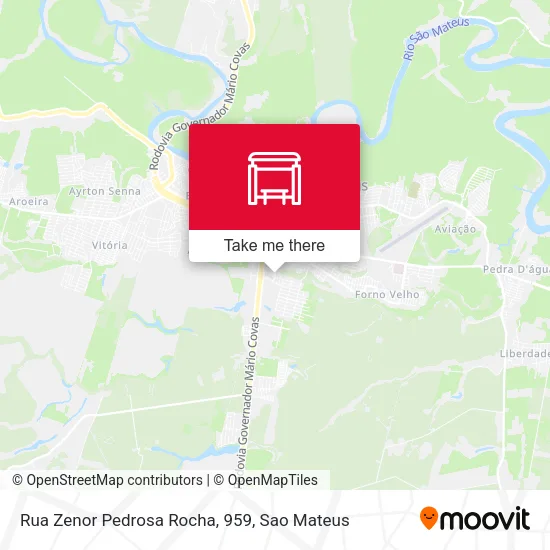 Rua Zenor Pedrosa Rocha, 959 map