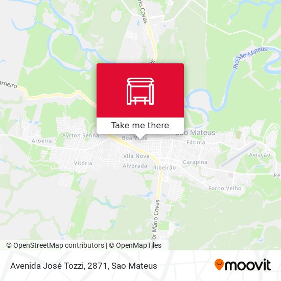 Avenida José Tozzi, 2871 map