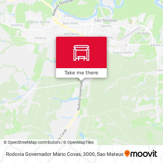 Rodovia Governador Mário Covas, 3000 map