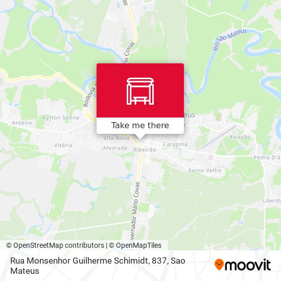 Rua Monsenhor Guilherme Schimidt, 837 map