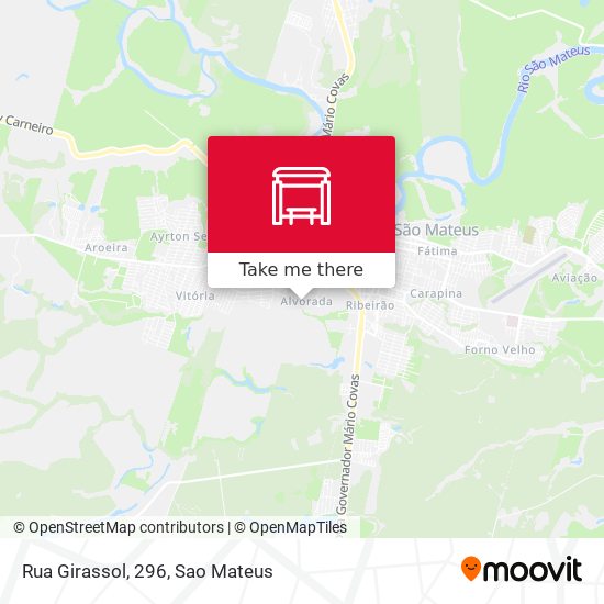 Rua Girassol, 296 map