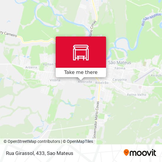 Rua Girassol, 433 map