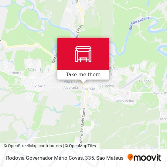 Rodovia Governador Mário Covas, 335 map