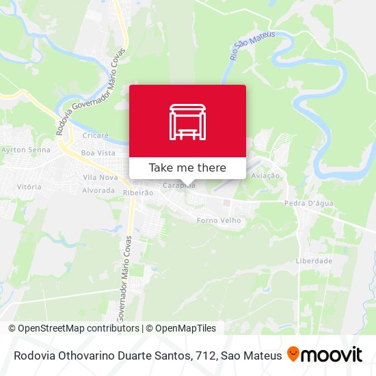 Rodovia Othovarino Duarte Santos, 712 map