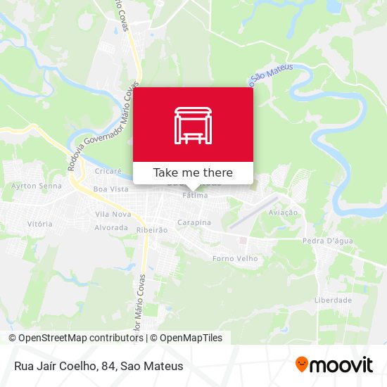 Rua Jaír Coelho, 84 map