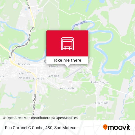 Rua Coronel C.Cunha, 480 map