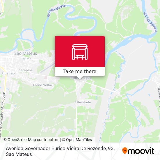 Avenida Governador Eurico Vieira De Rezende, 93 map