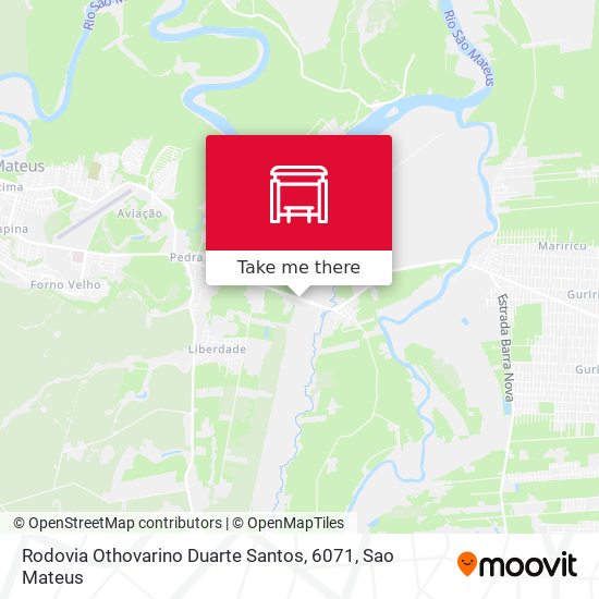 Rodovia Othovarino Duarte Santos, 6071 map