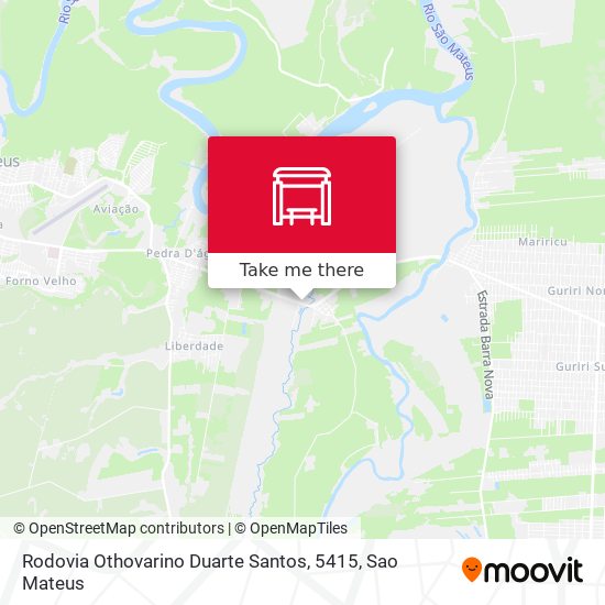 Rodovia Othovarino Duarte Santos, 5415 map