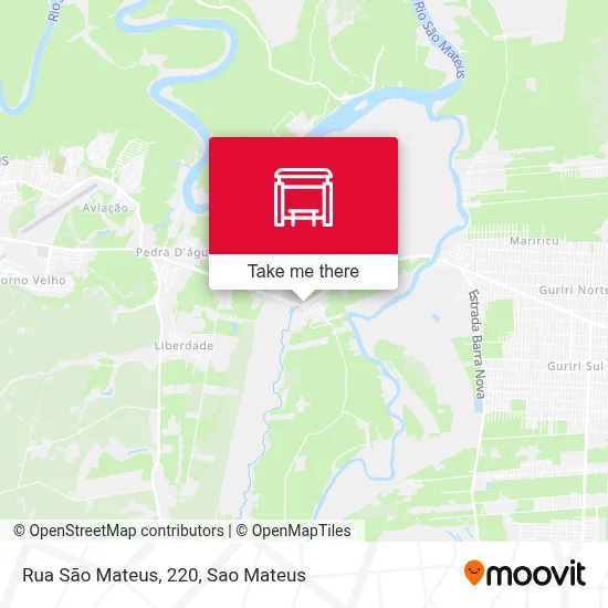 Rua São Mateus, 220 map