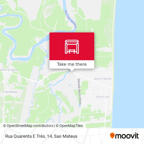 Rua Quarenta E Três, 14 map