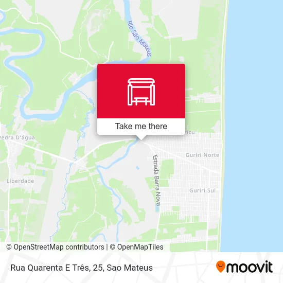 Rua Quarenta E Três, 25 map