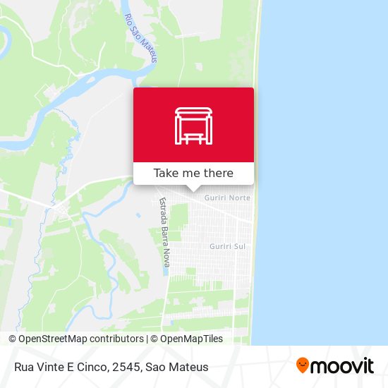Rua Vinte E Cinco, 2545 map