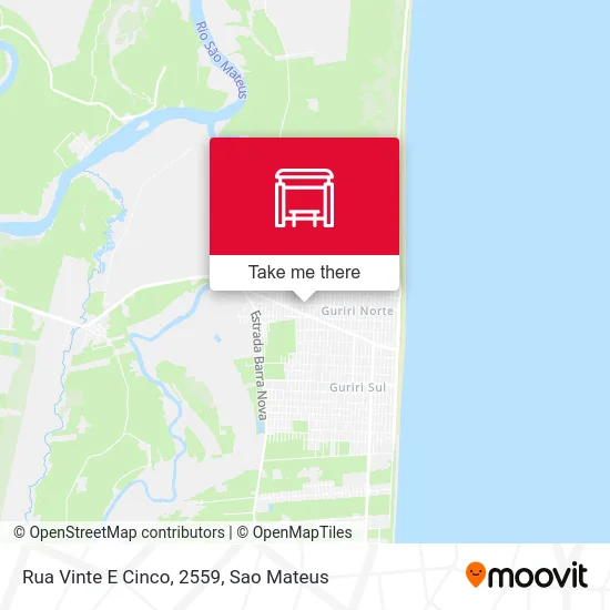 Rua Vinte E Cinco, 2559 map