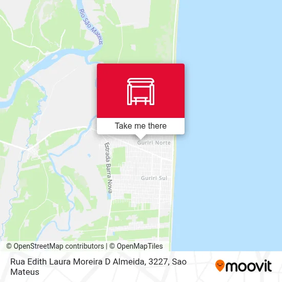 Rua Edith Laura Moreira D Almeida, 3227 map