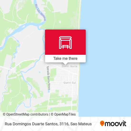 Rua Domingos Duarte Santos, 3116 map
