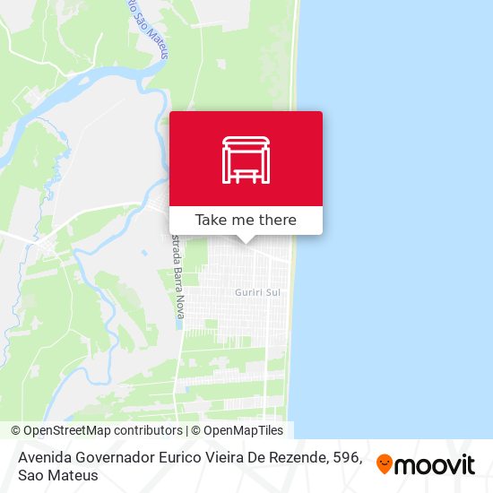 Avenida Governador Eurico Vieira De Rezende, 596 map