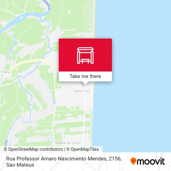 Rua Professor Amaro Nascimento Mendes, 2156 map