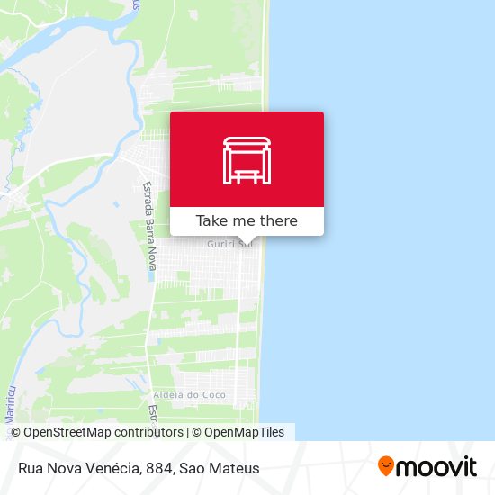 Rua Nova Venécia, 884 map