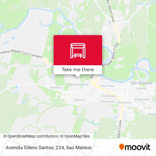 Avenida Gileno Santos, 224 map