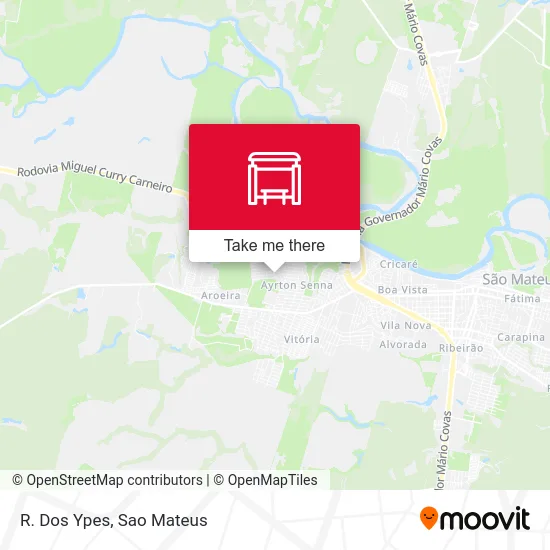 R. Dos Ypes map