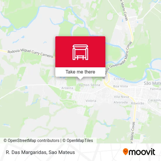 R. Das Margaridas map