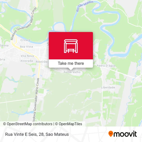 Rua Vinte E Seis, 28 map