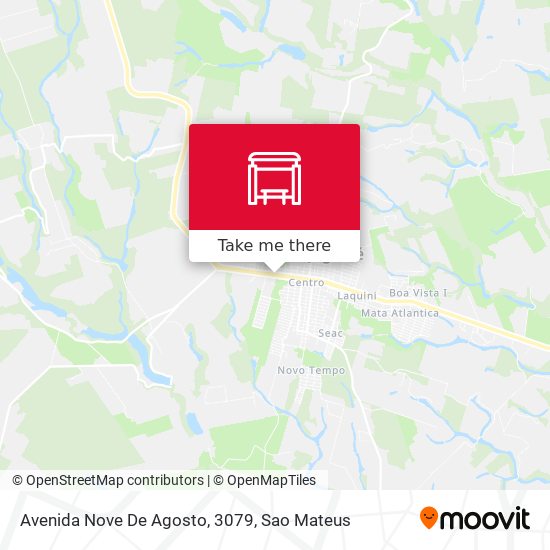 Avenida Nove De Agosto, 3079 map