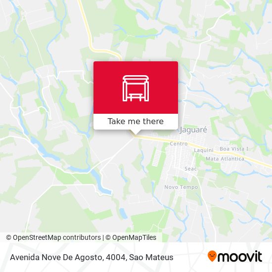 Avenida Nove De Agosto, 4004 map