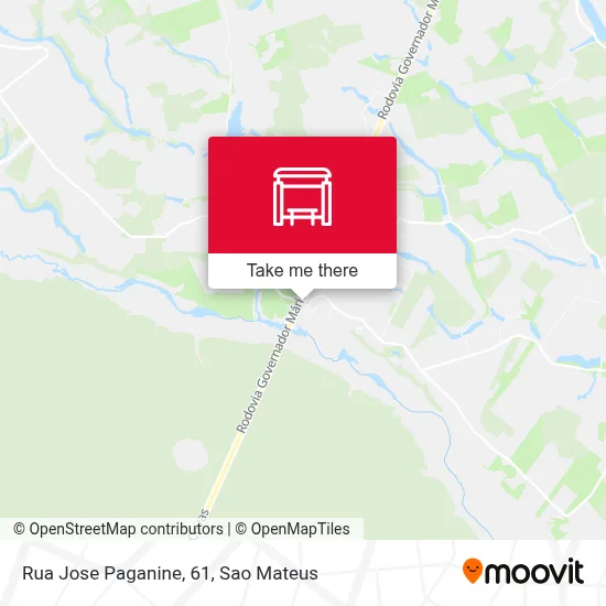 Rua Jose Paganine, 61 map