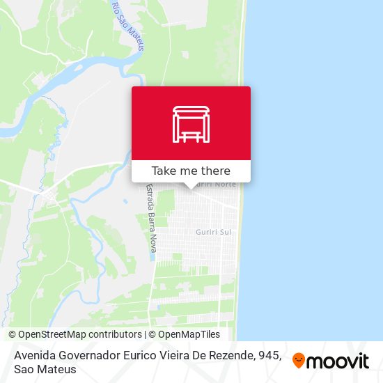 Avenida Governador Eurico Vieira De Rezende, 945 map