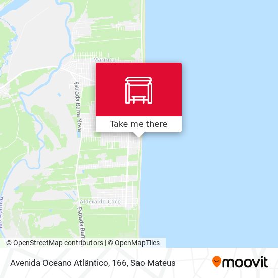 Avenida Oceano Atlântico, 166 map