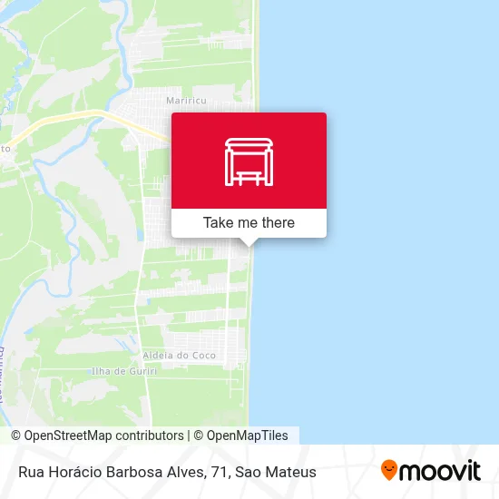 Rua Horácio Barbosa Alves, 71 map