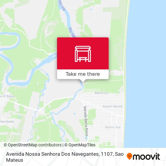 Avenida Nossa Senhora Dos Navegantes, 1107 map