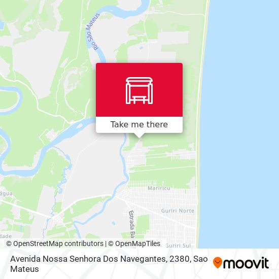 Avenida Nossa Senhora Dos Navegantes, 2380 map