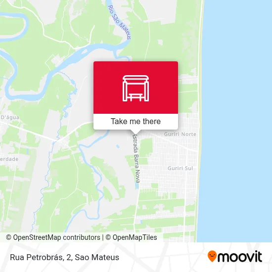 Rua Petrobrás, 2 map