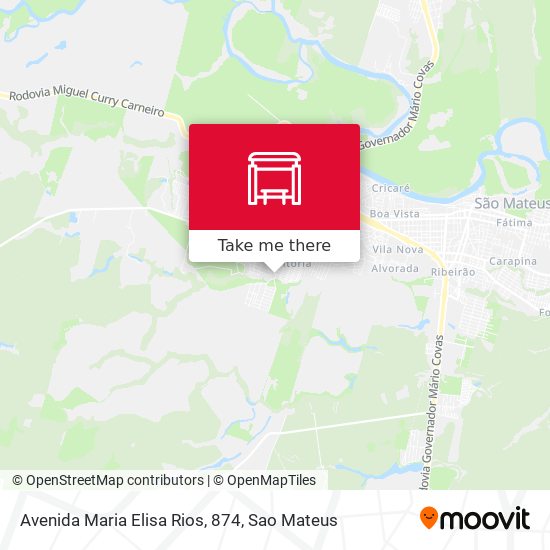 Avenida Maria Elisa Rios, 874 map