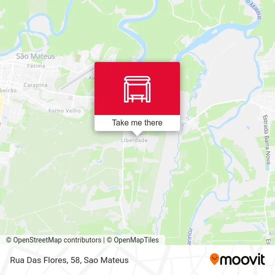 Rua Das Flores, 58 map