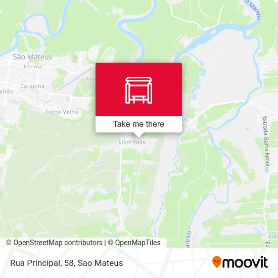 Rua Principal, 58 map