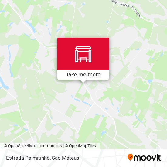 Estrada Palmitinho map