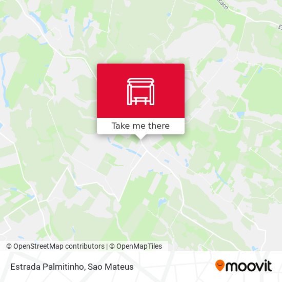 Estrada Palmitinho map