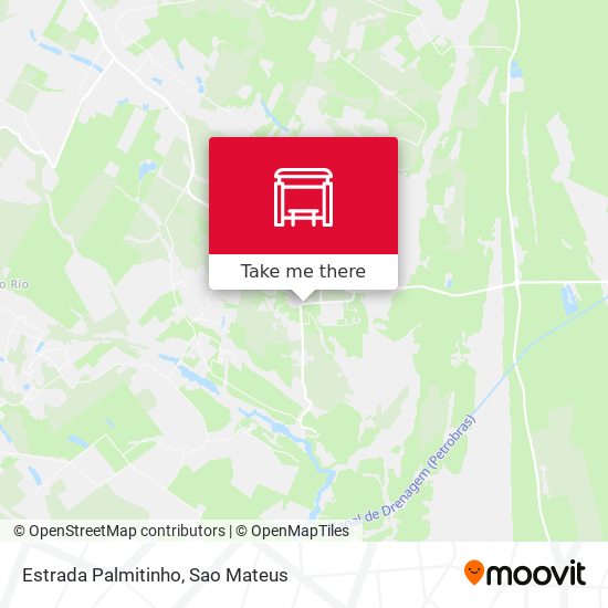 Estrada Palmitinho map