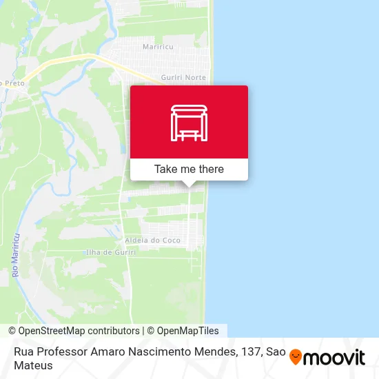 Rua Professor Amaro Nascimento Mendes, 137 map