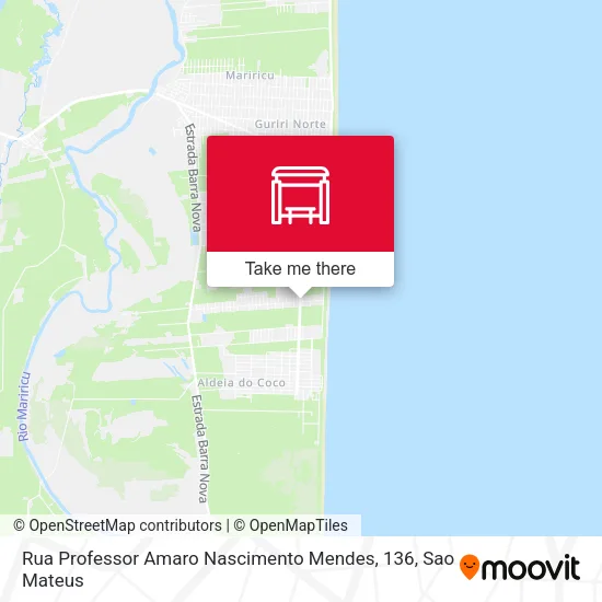 Rua Professor Amaro Nascimento Mendes, 136 map