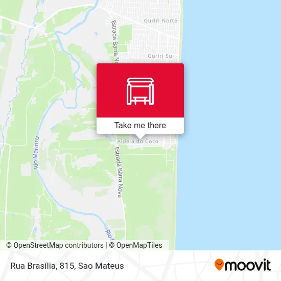 Rua Brasília, 815 map