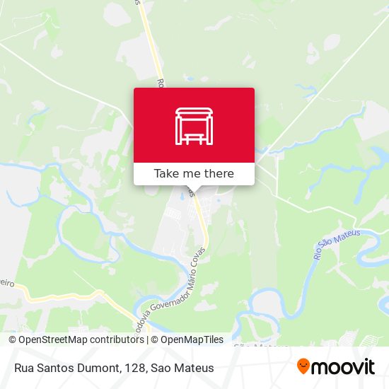 Rua Santos Dumont, 128 map